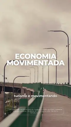 Quadro do vídeo gravado em Parnaíba