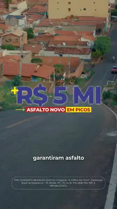 Quadro do vídeo gravado em Picos
